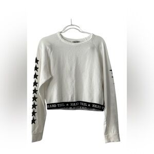 Hardtail cropped sweatshirt